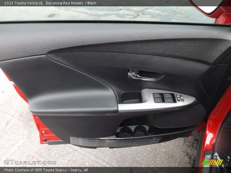 Barcelona Red Metallic / Black 2013 Toyota Venza LE