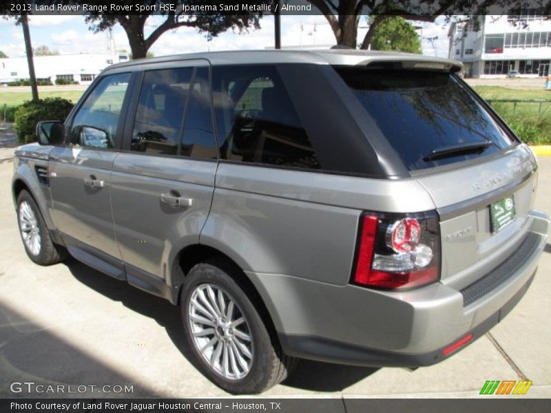 Ipanema Sand Metallic / Almond 2013 Land Rover Range Rover Sport HSE