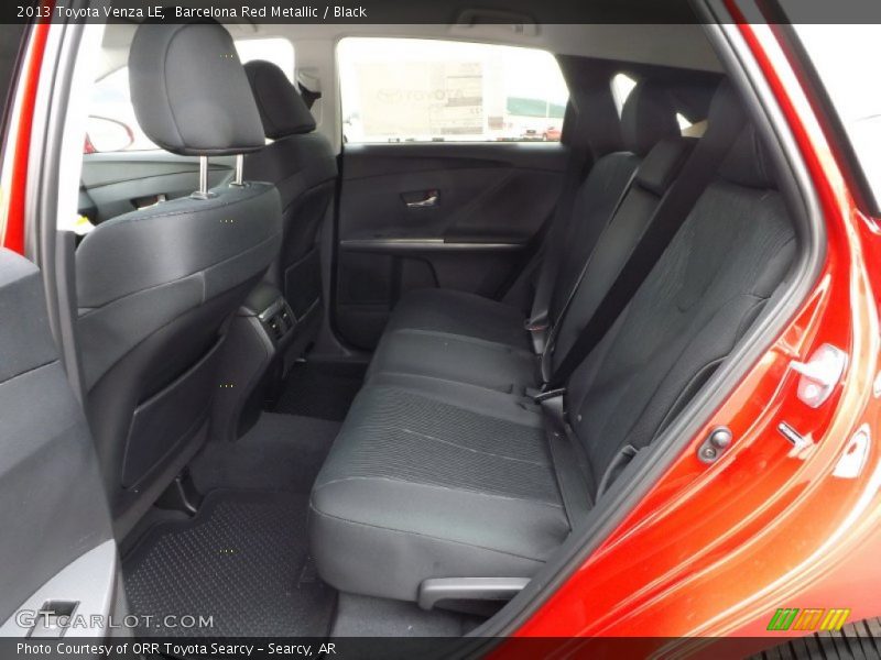 Barcelona Red Metallic / Black 2013 Toyota Venza LE