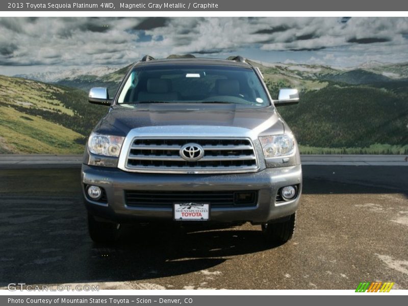 Magnetic Gray Metallic / Graphite 2013 Toyota Sequoia Platinum 4WD