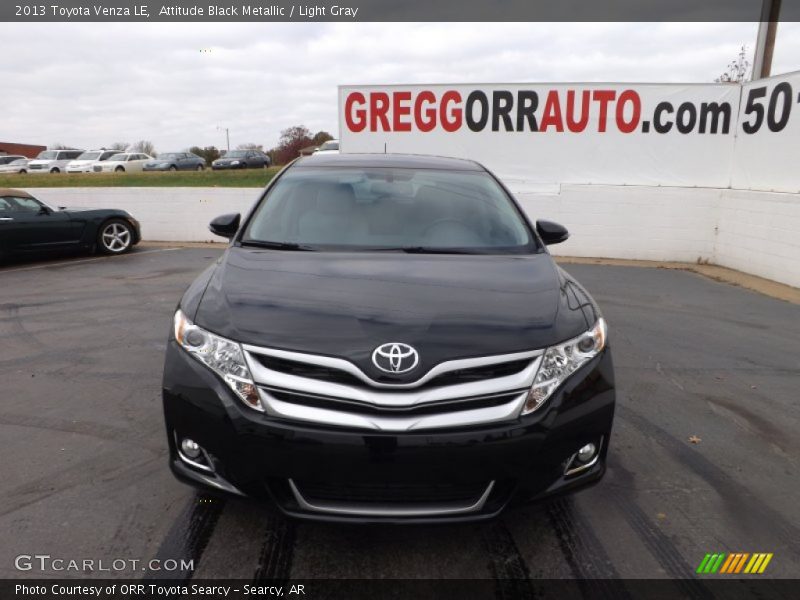Attitude Black Metallic / Light Gray 2013 Toyota Venza LE