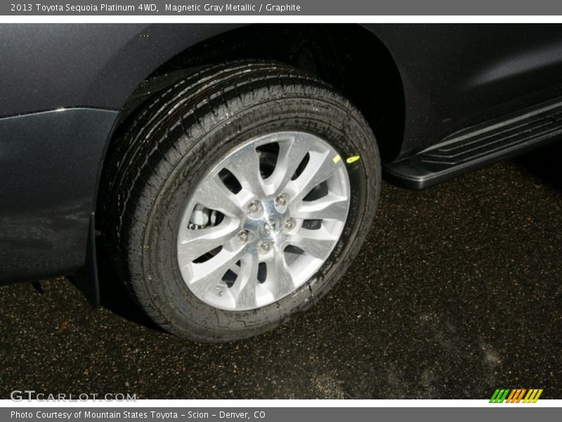 Magnetic Gray Metallic / Graphite 2013 Toyota Sequoia Platinum 4WD