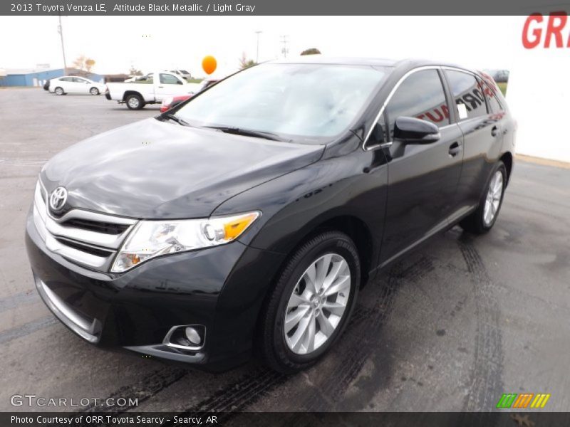 Attitude Black Metallic / Light Gray 2013 Toyota Venza LE