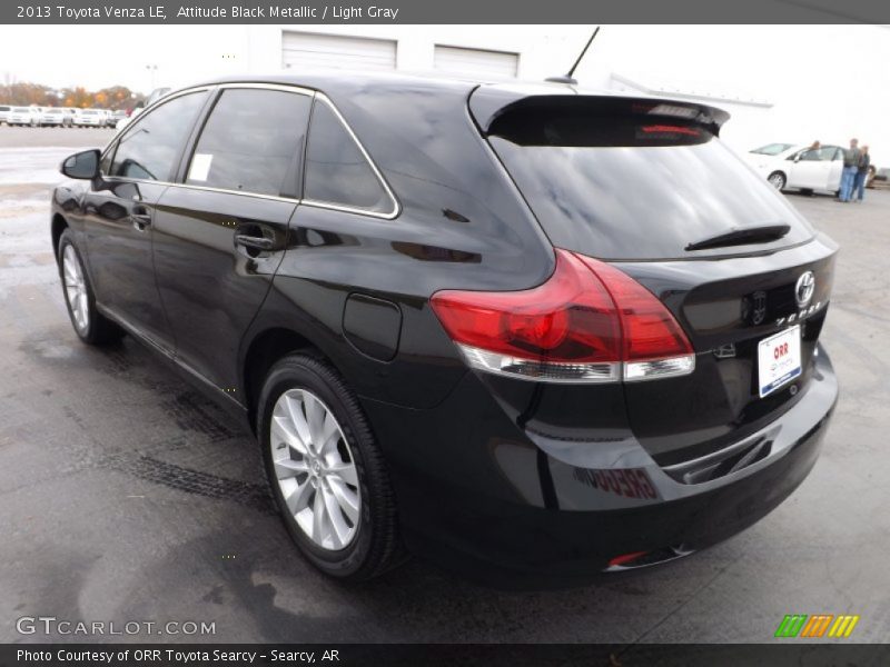 Attitude Black Metallic / Light Gray 2013 Toyota Venza LE