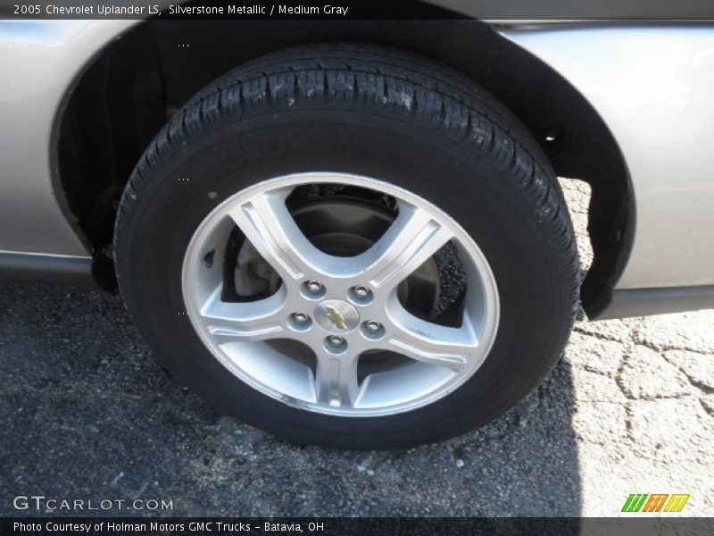 Silverstone Metallic / Medium Gray 2005 Chevrolet Uplander LS