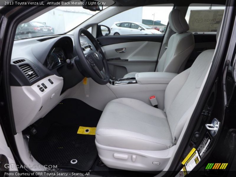  2013 Venza LE Light Gray Interior