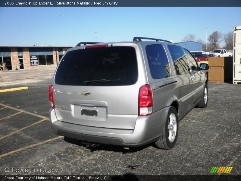 Silverstone Metallic / Medium Gray 2005 Chevrolet Uplander LS