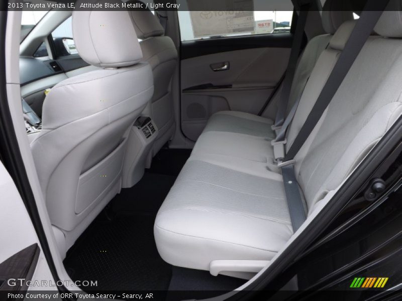 Rear Seat of 2013 Venza LE
