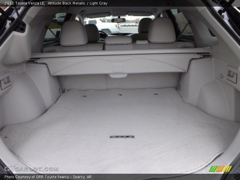  2013 Venza LE Trunk