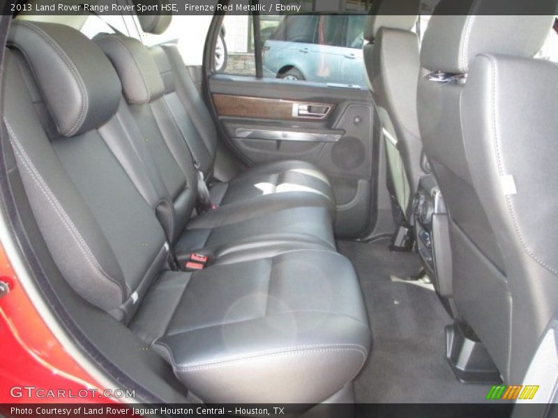 Rear Seat of 2013 Range Rover Sport HSE