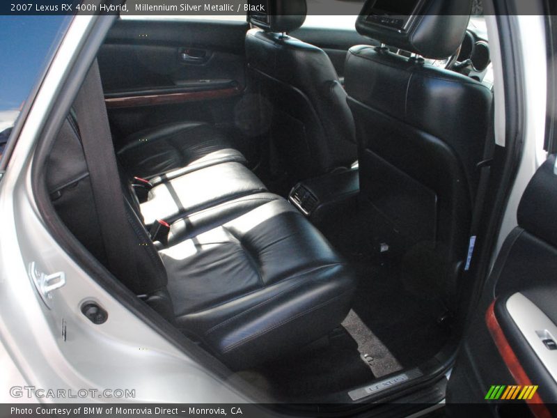 Millennium Silver Metallic / Black 2007 Lexus RX 400h Hybrid