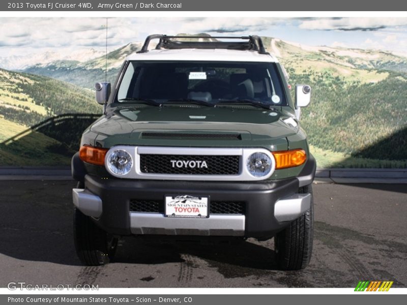 Army Green / Dark Charcoal 2013 Toyota FJ Cruiser 4WD