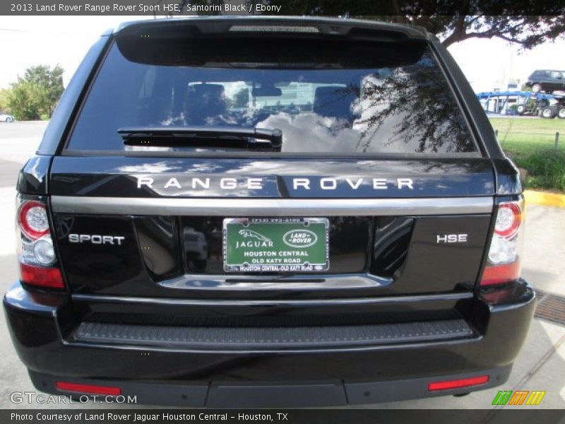 Santorini Black / Ebony 2013 Land Rover Range Rover Sport HSE