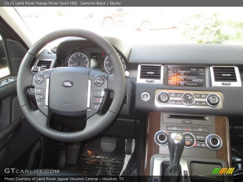 Dashboard of 2013 Range Rover Sport HSE