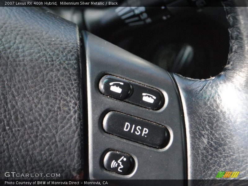 Millennium Silver Metallic / Black 2007 Lexus RX 400h Hybrid