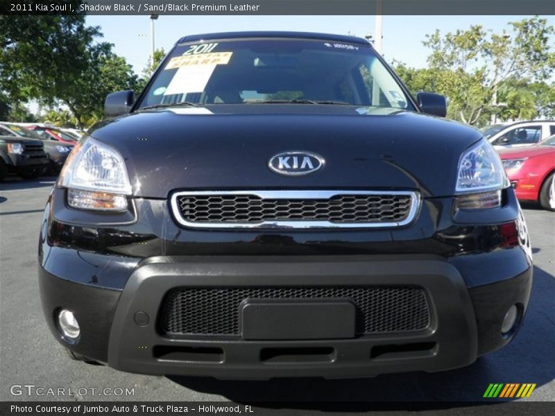 Shadow Black / Sand/Black Premium Leather 2011 Kia Soul !