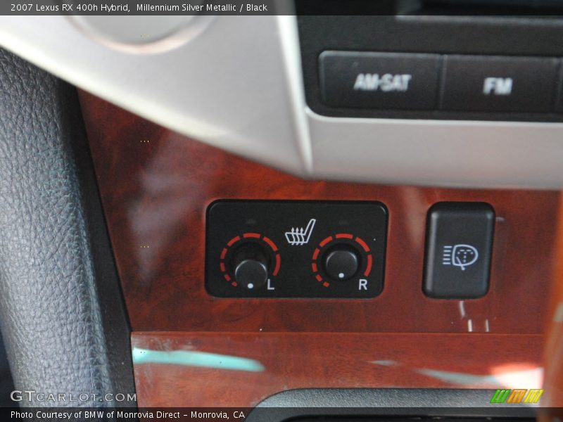 Controls of 2007 RX 400h Hybrid