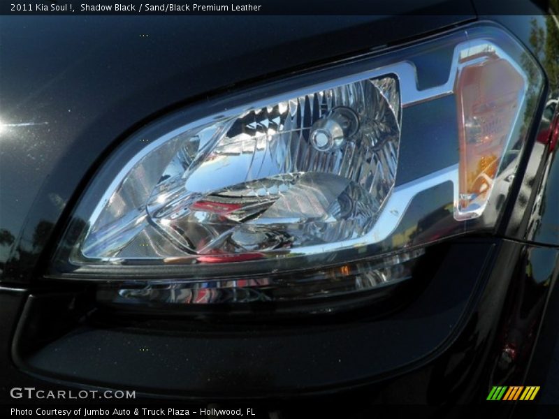 Shadow Black / Sand/Black Premium Leather 2011 Kia Soul !
