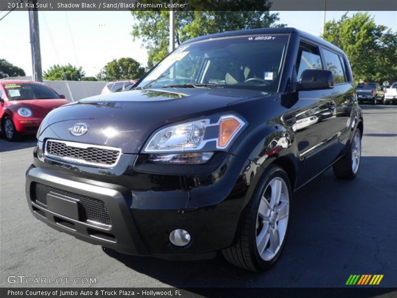 Shadow Black / Sand/Black Premium Leather 2011 Kia Soul !