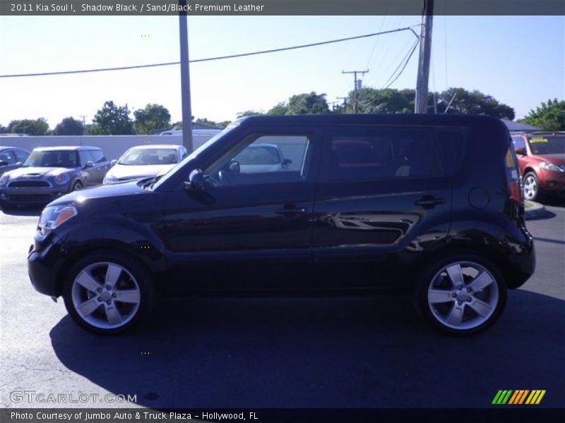 Shadow Black / Sand/Black Premium Leather 2011 Kia Soul !