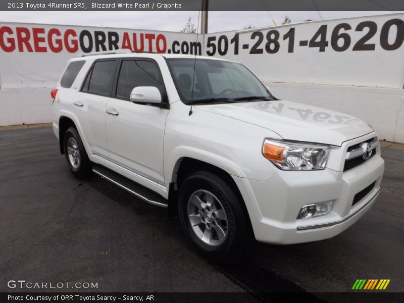 Blizzard White Pearl / Graphite 2013 Toyota 4Runner SR5