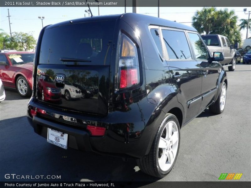 Shadow Black / Sand/Black Premium Leather 2011 Kia Soul !