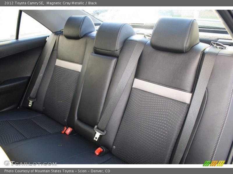 Magnetic Gray Metallic / Black 2012 Toyota Camry SE