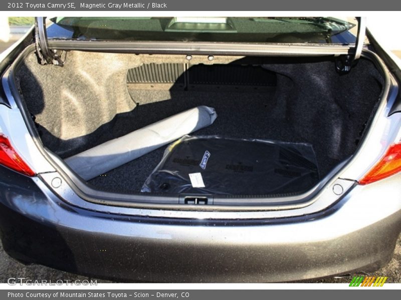Magnetic Gray Metallic / Black 2012 Toyota Camry SE