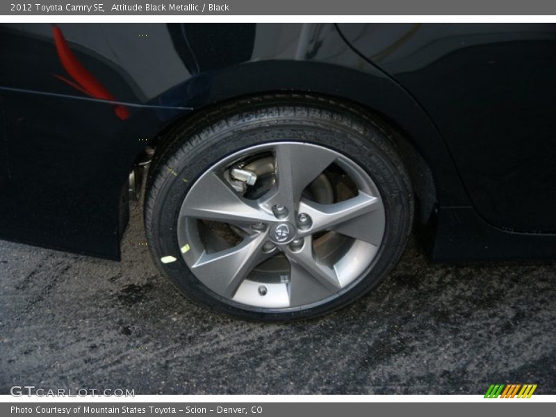 Attitude Black Metallic / Black 2012 Toyota Camry SE