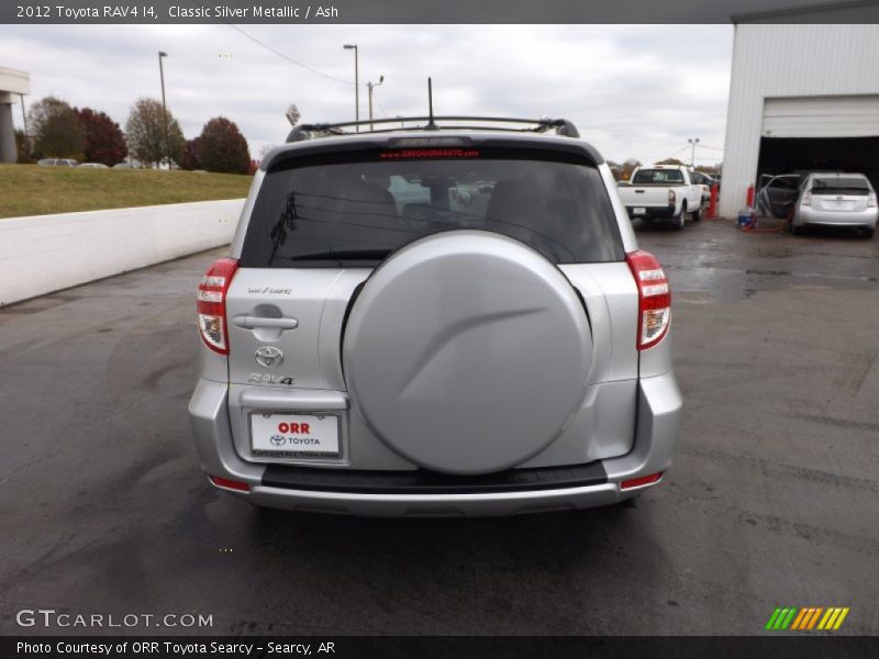 Classic Silver Metallic / Ash 2012 Toyota RAV4 I4
