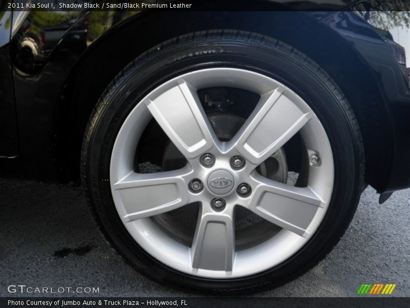 Shadow Black / Sand/Black Premium Leather 2011 Kia Soul !