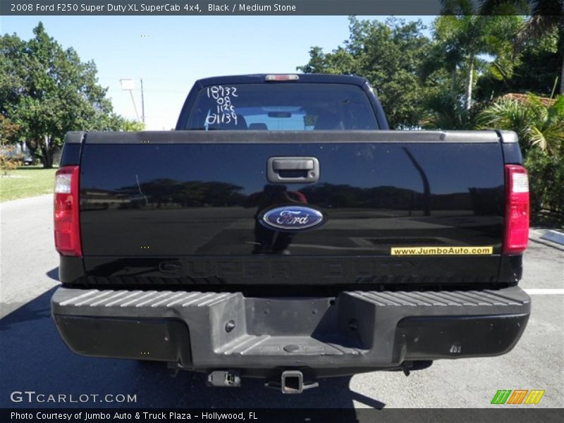 Black / Medium Stone 2008 Ford F250 Super Duty XL SuperCab 4x4