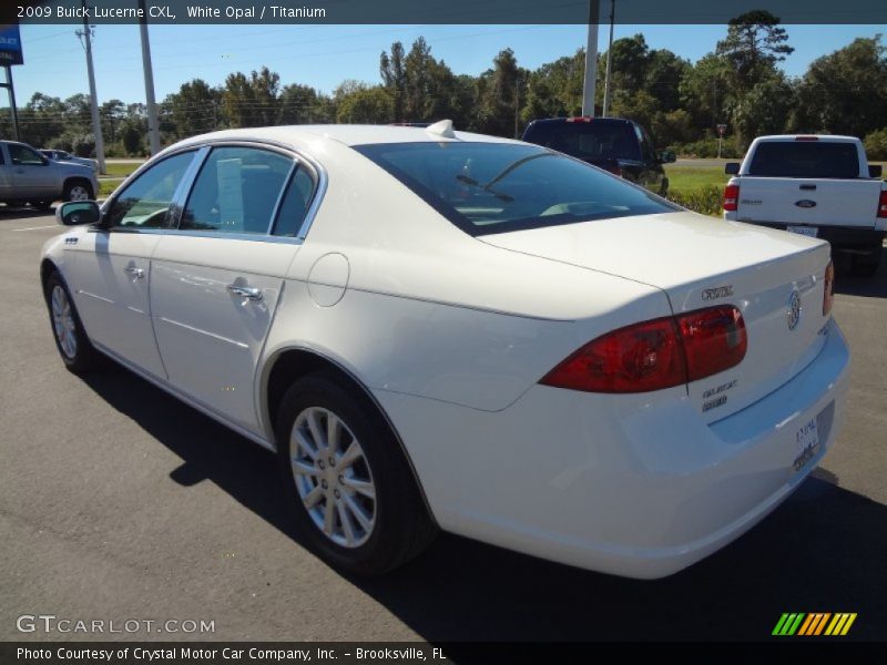 White Opal / Titanium 2009 Buick Lucerne CXL