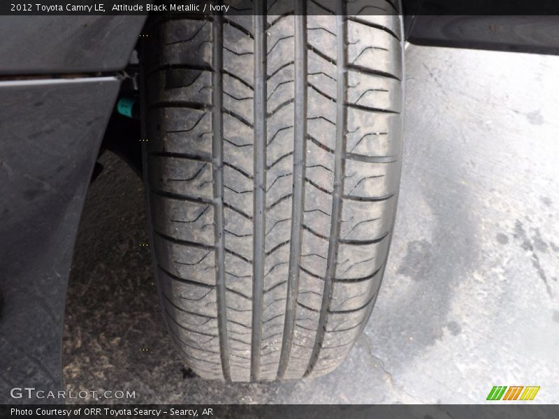 Attitude Black Metallic / Ivory 2012 Toyota Camry LE