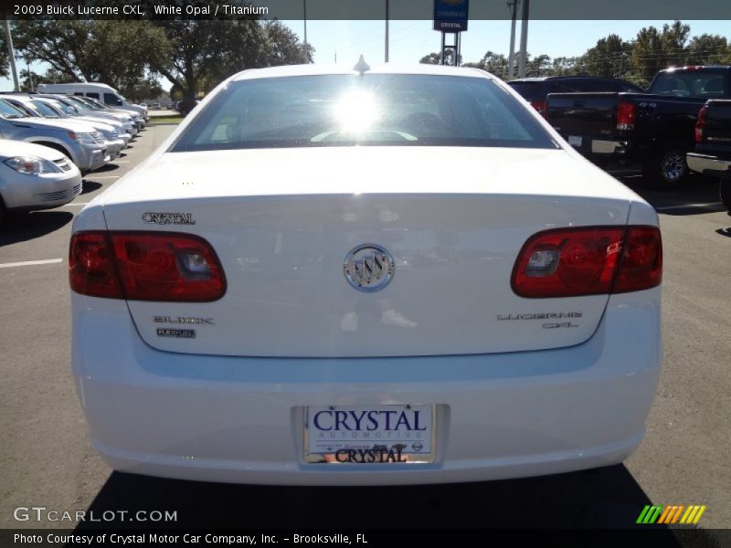 White Opal / Titanium 2009 Buick Lucerne CXL