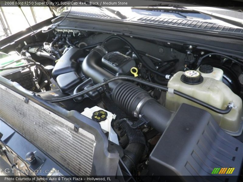 Black / Medium Stone 2008 Ford F250 Super Duty XL SuperCab 4x4