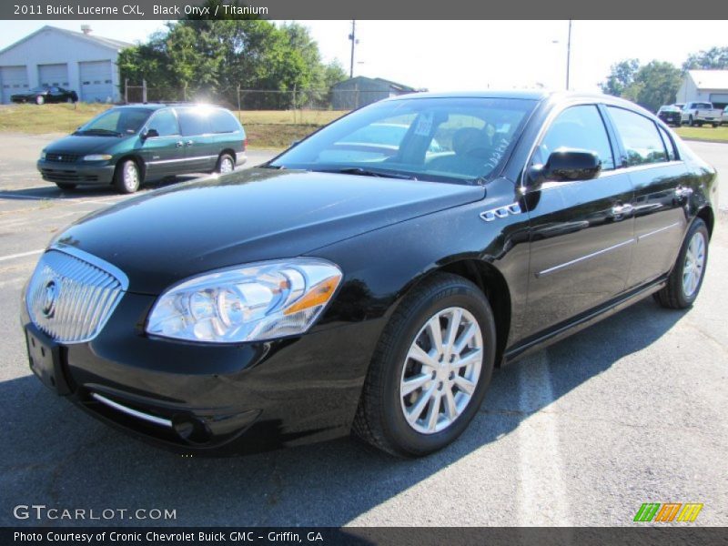 Black Onyx / Titanium 2011 Buick Lucerne CXL