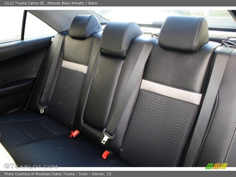 Attitude Black Metallic / Black 2012 Toyota Camry SE