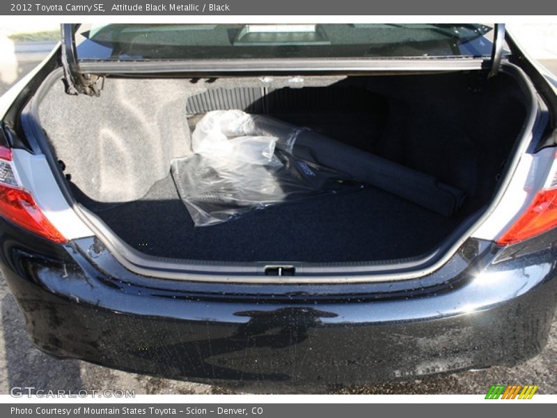 Attitude Black Metallic / Black 2012 Toyota Camry SE