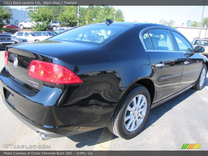 Black Onyx / Titanium 2011 Buick Lucerne CXL