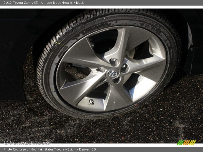 Attitude Black Metallic / Black 2012 Toyota Camry SE