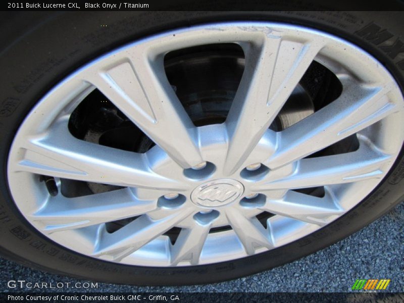 Black Onyx / Titanium 2011 Buick Lucerne CXL