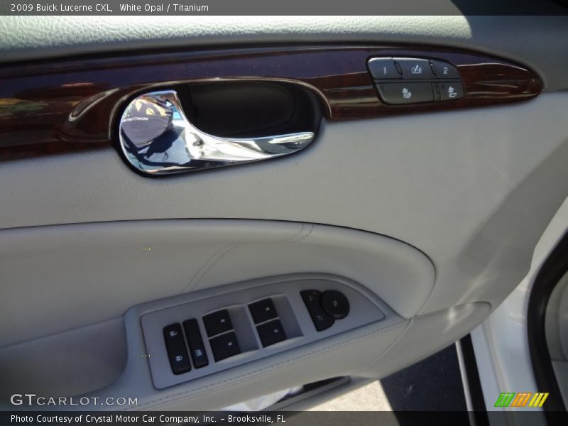 White Opal / Titanium 2009 Buick Lucerne CXL