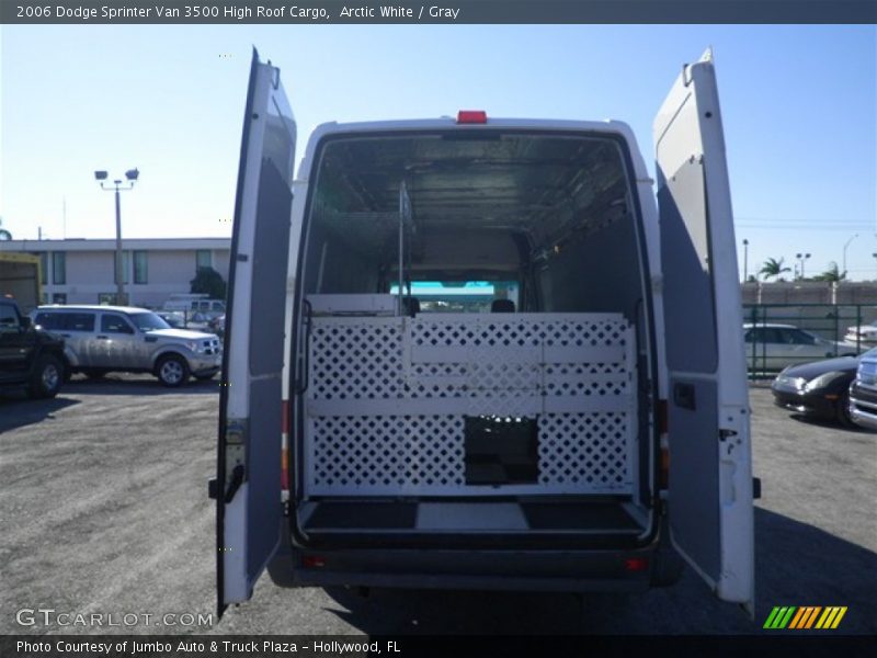 Arctic White / Gray 2006 Dodge Sprinter Van 3500 High Roof Cargo