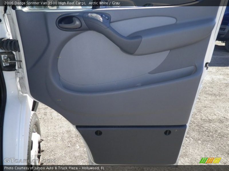 Arctic White / Gray 2006 Dodge Sprinter Van 3500 High Roof Cargo