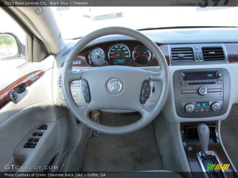 Black Onyx / Titanium 2011 Buick Lucerne CXL