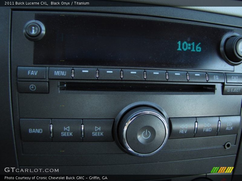 Black Onyx / Titanium 2011 Buick Lucerne CXL
