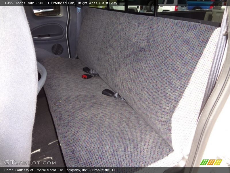 Bright White / Mist Gray 1999 Dodge Ram 2500 ST Extended Cab