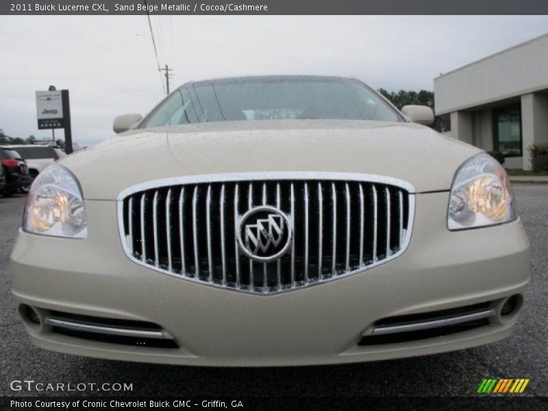 Sand Beige Metallic / Cocoa/Cashmere 2011 Buick Lucerne CXL