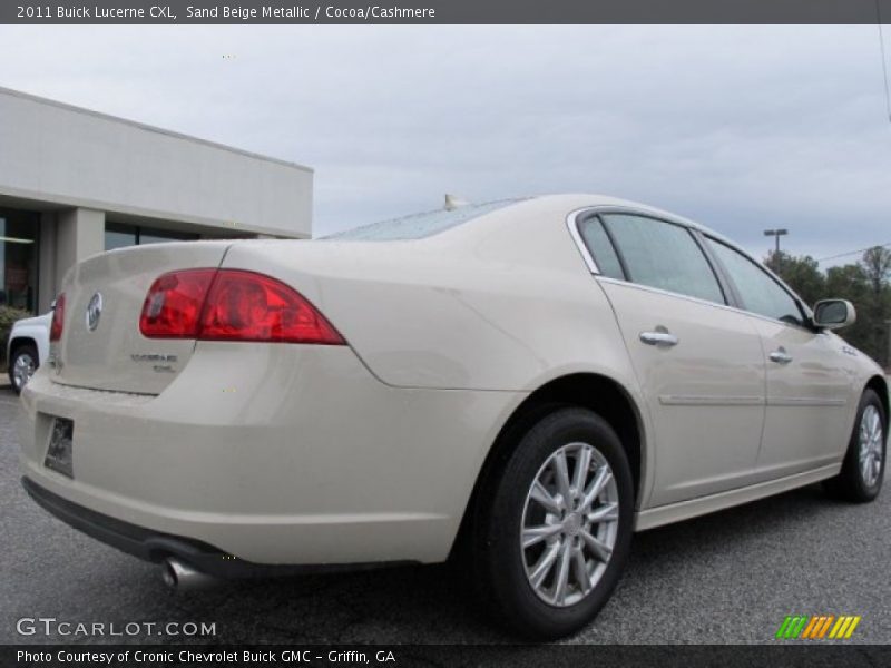 Sand Beige Metallic / Cocoa/Cashmere 2011 Buick Lucerne CXL